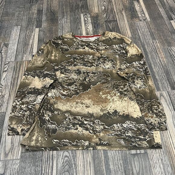 🔥🔥 REALTREE EXCAPE HUNTING CAMO Long Sleeve T-Shirt Men Size 3XL - PERFECT - Picture 2 of 6
